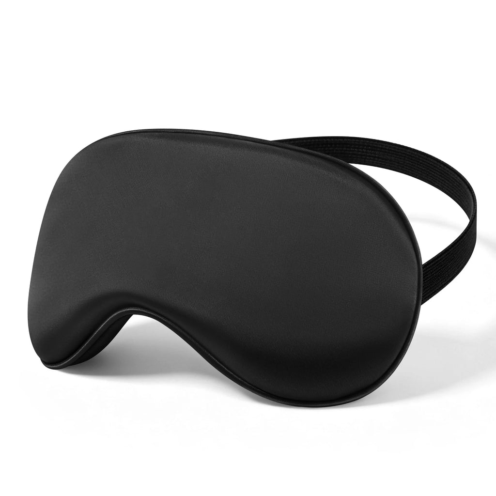Imitated Silk Eye Cover Adjustable Sleep Eyes Mask Breathable Design Comfortable Blocks Light While Allowing Air Circulation