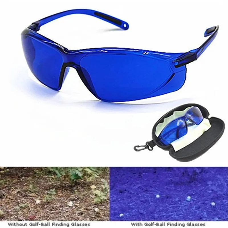 Golf Finding Glasses, Golf Ball Finder Professional Lenses Glasses, Sports Sunglasses Fit for Running Golf Driving, Ship with Ca