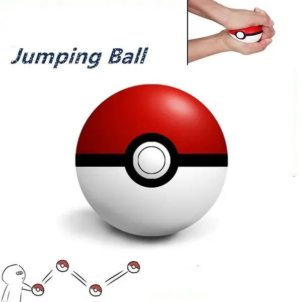 6cm Pokémon Poké Ball Stress Relief Ball Fun Pet Toy Squeezable Dog Fitness Ball Cat and Dog Play Ball Round Ball Toy